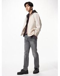 Uniqlo - Slim Straight Jeans - Lyst