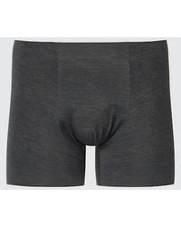 Uniqlo - Airism Seamless Boxer Briefs (Heather, Printed) - Lyst