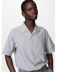 Uniqlo - Broad Shirt (Short Sleeve, Striped) - Lyst