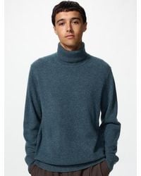 Uniqlo - 100% Cashmere Turtleneck Jumper - Lyst