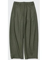 Uniqlo - Brushed Jersey Barrel Leg Trousers - Lyst
