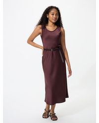 Uniqlo - Satin Dress (Sleeveless) - Lyst