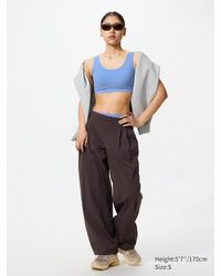 Uniqlo - Ultra Stretch Uv Protection Active Wide Trousers - Lyst