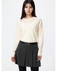 Uniqlo - 100% Cashmere Crew Neck Jumper - Lyst