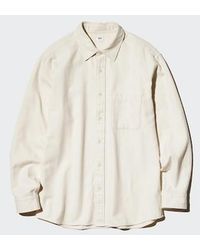 Uniqlo - Flannel Shirt (Regular Collar) - Lyst