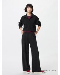 Uniqlo - Wide Sweat Trousers - Lyst