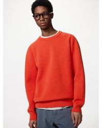 Uniqlo - Washable Milano Ribbed Crew Neck Jumper - Lyst