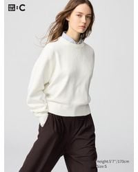 Uniqlo - Felpa Cotone Girocollo - Lyst
