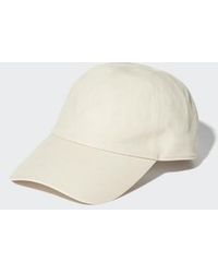 Uniqlo - Adjustable Linen Blend Cap - Lyst