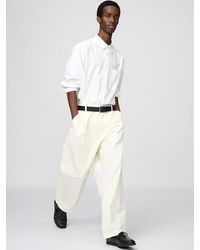 Uniqlo - Barrel Leg Trousers - Lyst