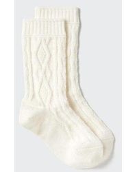 Uniqlo - Heattech Socks (Cable) - Lyst