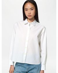Uniqlo - Cotton Volume Sleeve Shirt - Lyst