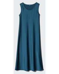 Uniqlo - Satin Dress (Sleeveless) - Lyst