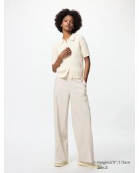 Uniqlo - Pantalón Smart Ancho (Largo) - Lyst
