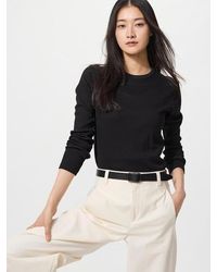Uniqlo - Soft Ribbed T-Shirt (Long Sleeve) - Lyst