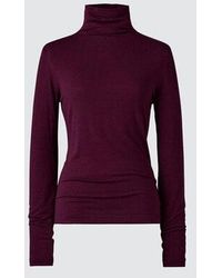 Uniqlo - Heattech Extra Warm Cashmere Blend Turtleneck T-Shirt (Long Sleeve) - Lyst