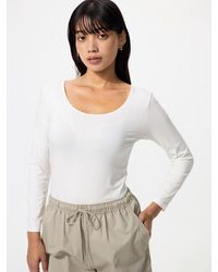 Uniqlo - Heattech Scoop Neck T-Shirt (Long Sleeve) - Lyst