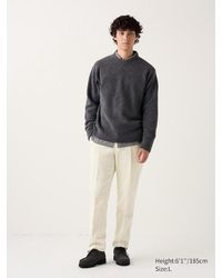 Uniqlo - Pantalón Smart Tobillero (Pana, Largo) - Lyst