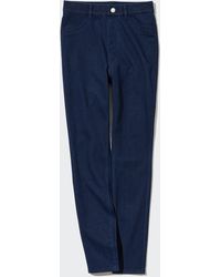 Uniqlo - Baumwolle heattech ultra stretch high rise jeans thermo leggings - Lyst