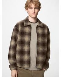 Uniqlo - Pile Lined Fleece Blouson (Printed) - Lyst