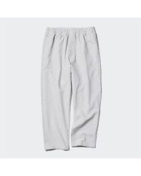 Uniqlo - Pantaloni Comodi Cotone A Righe - Lyst