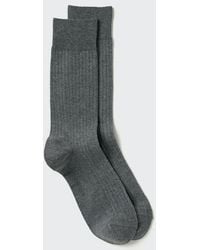 Uniqlo - Heattech Socks (Wide Ribbed) - Lyst