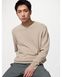 Uniqlo - 100% Cashmere Crew Neck Jumper - Lyst