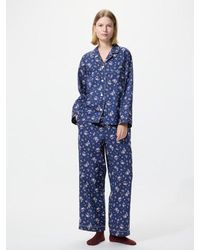 Uniqlo - Cotton Pyjamas (Printed, Long Sleeve) - Lyst