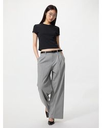 Uniqlo - Smart Pleated Wide Trousers (Longer) - Lyst