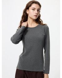 Uniqlo - Heattech Ultra Warm Crew Neck T-Shirt (Long Sleeve) - Lyst