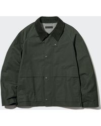 Uniqlo - Baumwolle kurzes worker blouson - Lyst