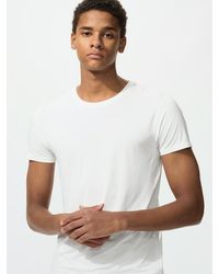 Uniqlo - Airism Crew Neck T-Shirt - Lyst