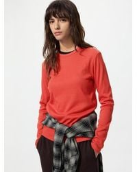 Uniqlo - Soft Ribbed T-Shirt (Long Sleeve) - Lyst