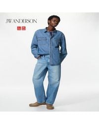 Uniqlo - Selvedge Straight Jeans (Distressed) - Lyst