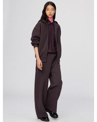 Uniqlo - Sweat Straight Trousers (Shorter) - Lyst