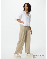 Uniqlo - Ultra Stretch Uv Protection Active Wide Trousers - Lyst