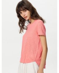 Uniqlo - 100% Linen Crew Neck T-Shirt - Lyst