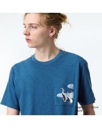 Uniqlo - Baumwolle edo graphics ut bedrucktes t-shirt - Lyst