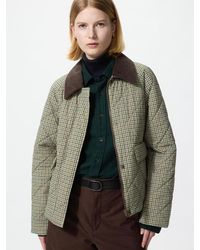 Uniqlo - Padded Utility Short Jacket (Patterned) - Lyst