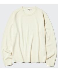 Uniqlo - 100% Merino Crew Neck Jumper - Lyst