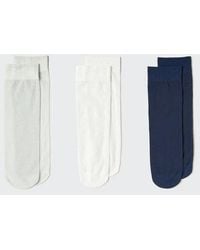 Uniqlo - Socks (Sheer, Glitter, 3 Pairs) - Lyst