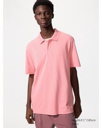 Uniqlo - Airism Cotton Piqué Polo Shirt - Lyst