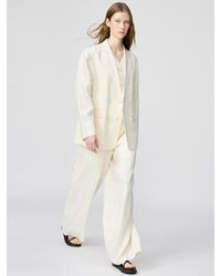 Uniqlo - 100% Premium Linen Trousers - Lyst
