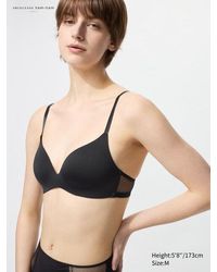 Uniqlo - Bügelloser Bh (Mikrofaser, Gefüttert) - Lyst