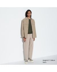 Uniqlo - Polyester airsense hose (relaxed fit) - Lyst