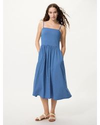 Uniqlo - Airism Cotton Camisole Bra Dress (Striped) - Lyst