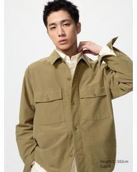 Uniqlo - Jersey Oversized Overshirt - Lyst