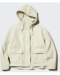 Uniqlo - Utility Cotton Blend Parka - Lyst