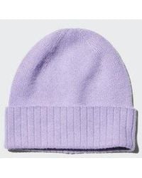 Uniqlo - 100% Cashmere Knit Beanie - Lyst