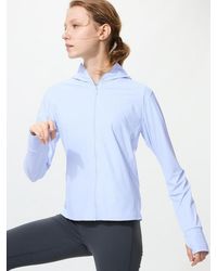 Uniqlo - Ultra Stretch Airism Uv Protection Full-Zip Hoodie - Lyst